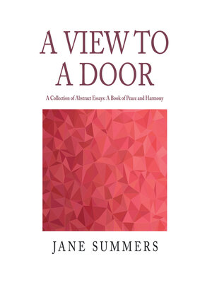cover image of A View to a Door